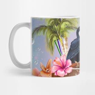 Tropical design with toucan Mug